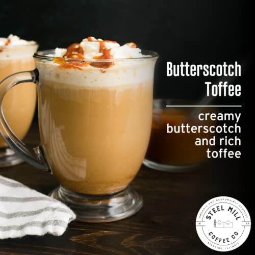 Butterscotch Toffee Medium Roast Whole Bean (12 Ounce)