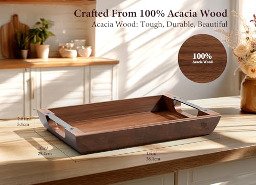 Acacia Wood Serving Tray