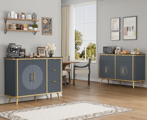 47.3" Modern Buffet Cabinet with Storage