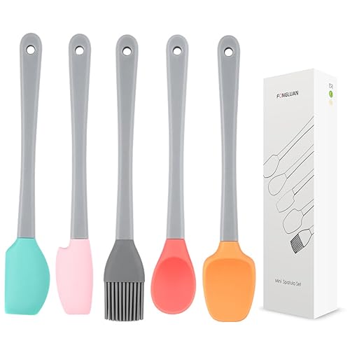 Mini Silicone Spatula Set of 5 (5 Count)