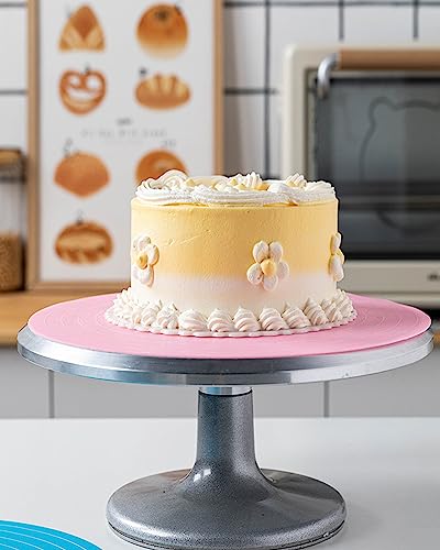 Silicone Baking Mat Cake Mat Silicone Cake Mat Silicone Baking Mat with Measurements for CakeTurntable Stand Non