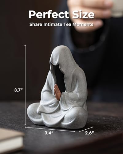 Ceramic Zen Figurine Faceless Tea Pet