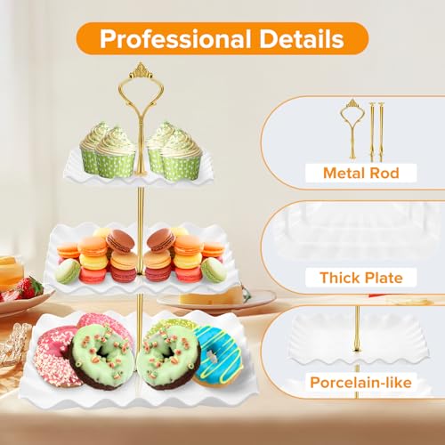 3 Tier Cupcake Stand Tower