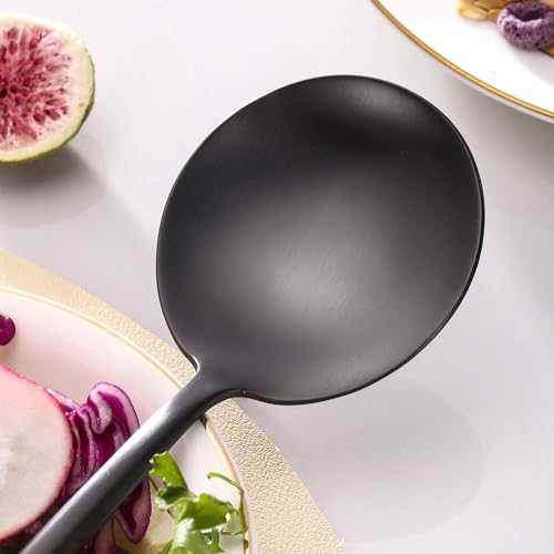 Black Salad Serving Utensils (2 Count)