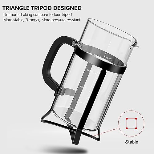 French Press Coffee Maker 21oz