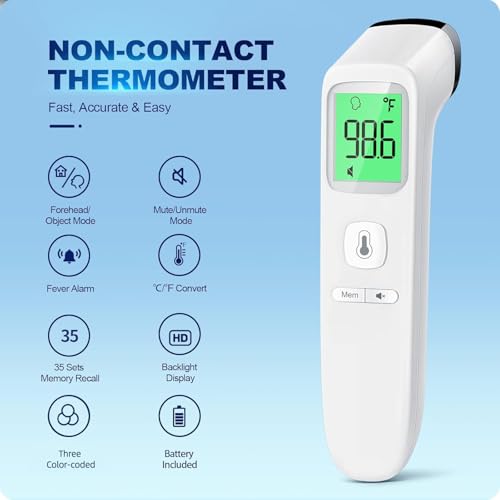 No Touch Thermometer for Adults and Kids