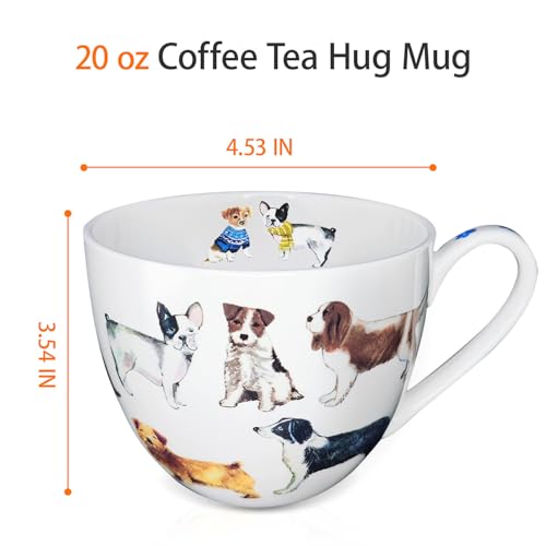 Cute Dog Mugs for Daily Coffee and Tea