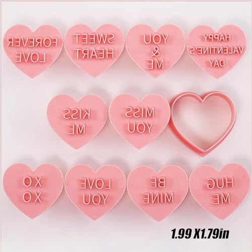 Heart Cookie Cutter Set (10 Count)