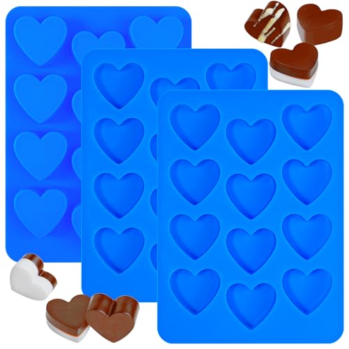 Heart Silicone Molds 12 (36 Cavities)
