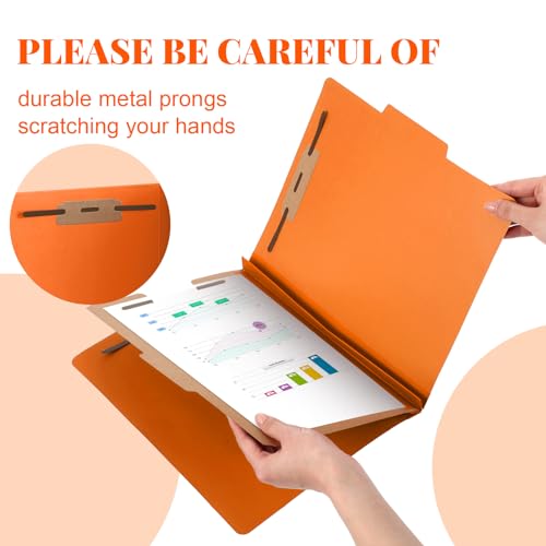 24 Pcs Classification Folder Letter Size