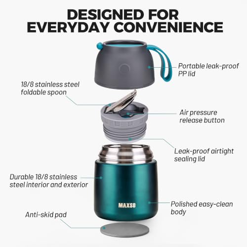 Insulated Thermo Food Jar for Hot & Cold Food for Kids Adult