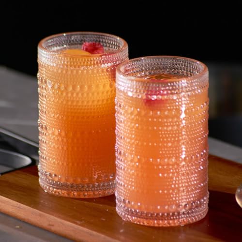 Hobnail Highball Glasses Set of 2