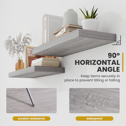 55 Inch Floating Shelves