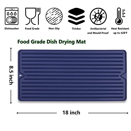Small Silicone Dish Drying Mat