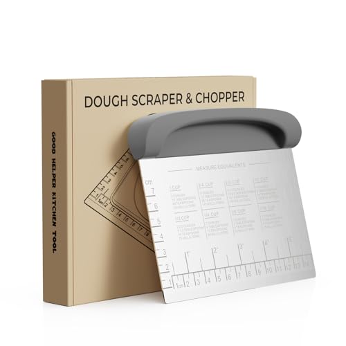 Bench Scraper Dough Scraper Bowl Pastry Scraper for Bread Cake Pizza