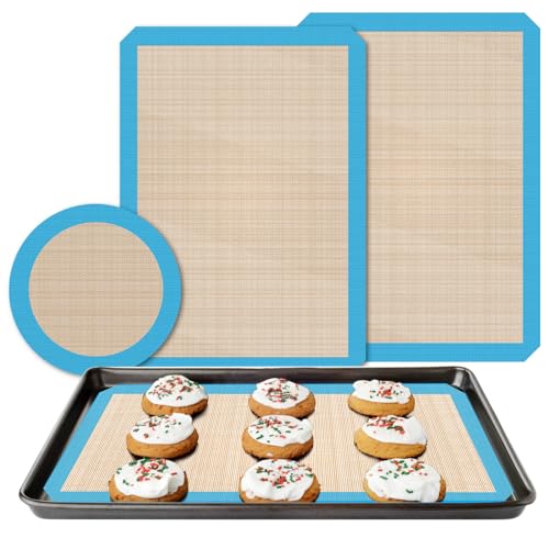 3 Pack Silicone Baking Mats (3 Count)