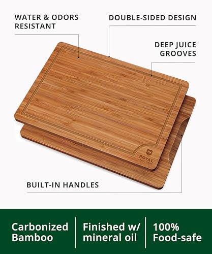 Wooden Cutting Boards for Kitchen Appliances (3 Count)
