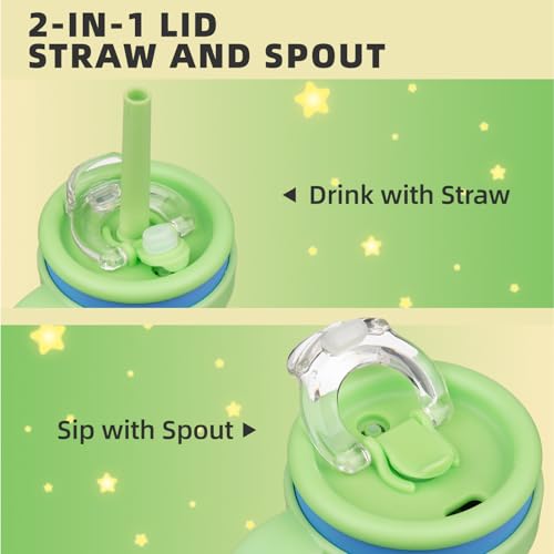 18 oz Tumbler with Handle and Straw