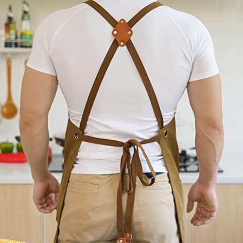 Canvas Aprons for Men Chef Apron