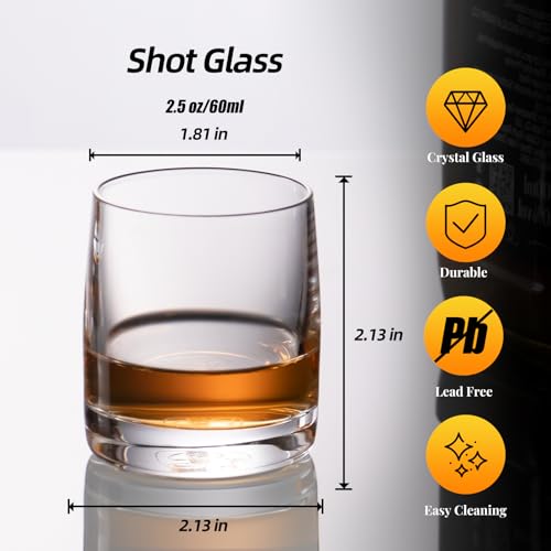 Shot Glasses Set of 2 (2 Count)