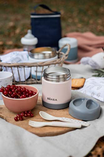 Beaba Stainless Steel Insulated Food Jar 10 oz