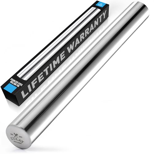 15.9 inch Professional Stainless Steel Rolling Pin