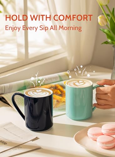 Coffee Mug Porcelain 11 Oz Coffee Mugs Set of 6 (6 Count)