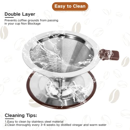 Pour Over Coffee Dripper