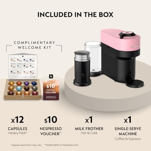 Vertuo Pop+ Coffee Machine with Milk Frother