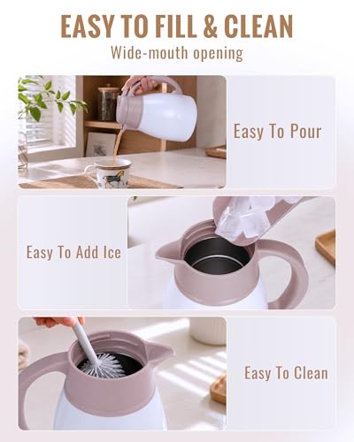 Insulated Coffee Carafe 34 Oz