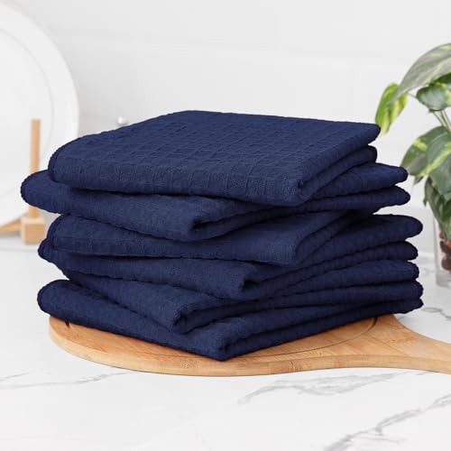Microfiber Waffle Weave Kitchen Towels (8 Count)