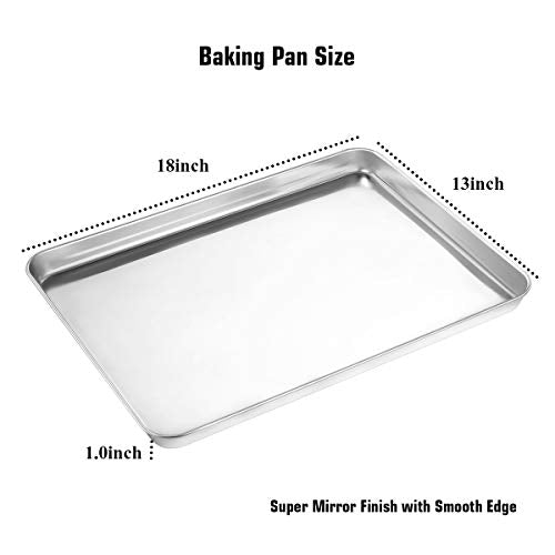 Baking Sheet & Rack Set [2 Sheets + 2 Racks]