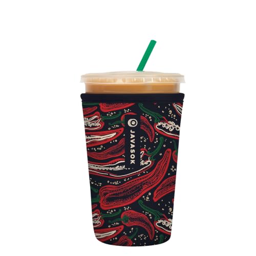 JavaSok Iced Coffee & Cold Soda Insulated Neoprene Cup Sleeve