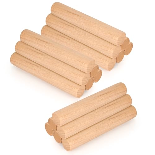 15 Pcs Small Wooden Rolling Pin for Dough