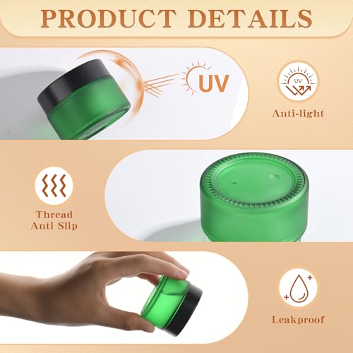Glass Jars with Lids (24 Count)