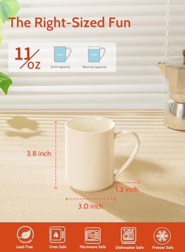 White Coffee Mug (6 Count)