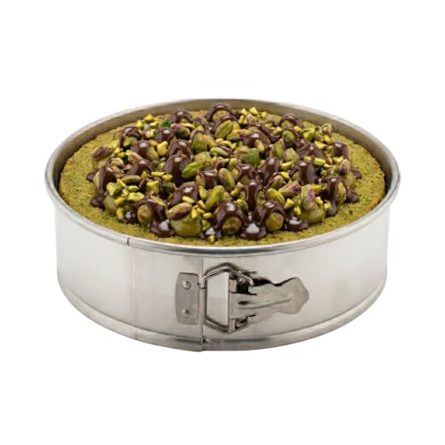 10 in Silver Aluminum Springform Cake Pan