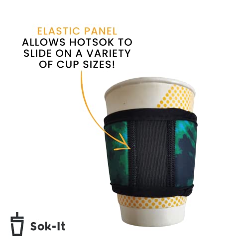HotSok Coffee & Tea Reusable Insulated Neoprene Cup Sleeve