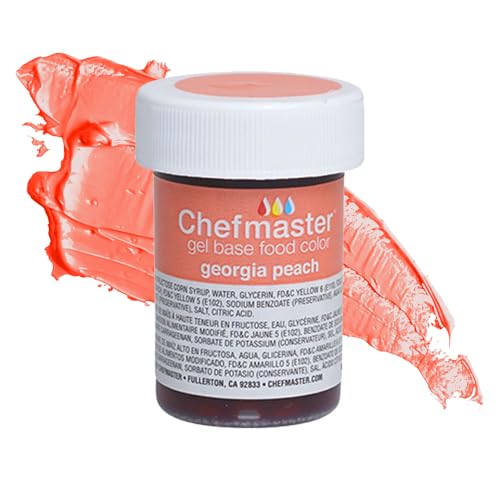 Georgia Peach Gel Food Coloring