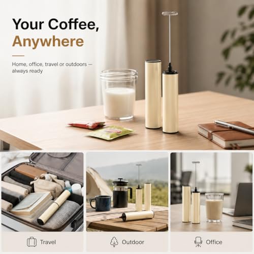 Rechargeable Milk Frother