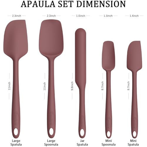 Silicone Spatula Set of 5