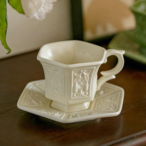 Tea Cups and Saucers Set of 2 (2 Count)