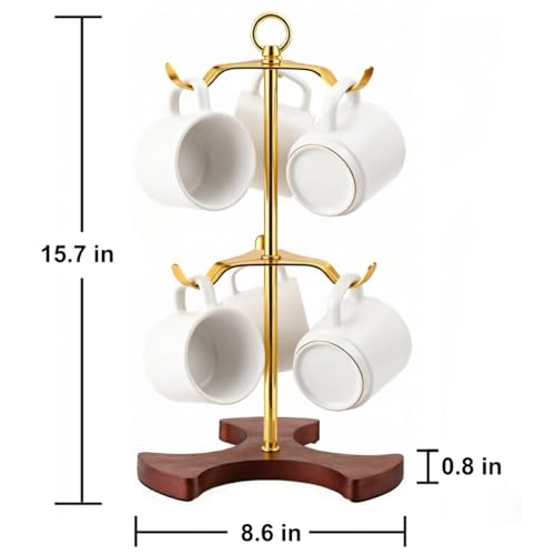 Gold Mug Tree for Countertop (3 Count)