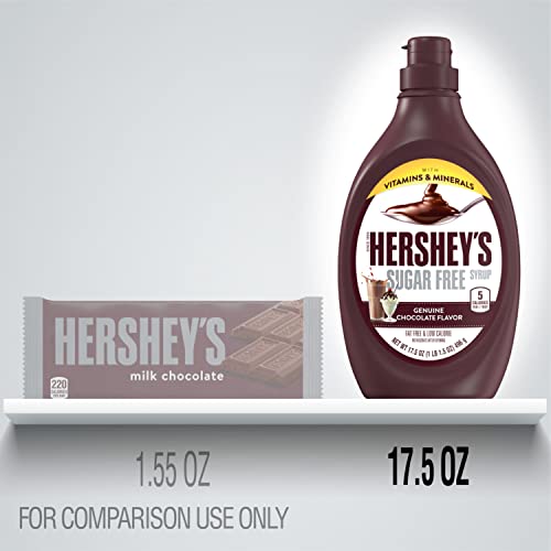 Zero Sugar Chocolate Syrup Bottles (105 Fl Oz)