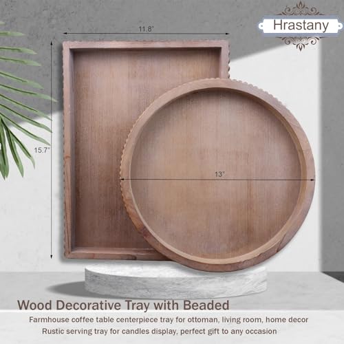 Wood Decorative Tray