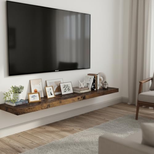 Deep Floating Shelves 55x12” Set of 2 (2 Count)