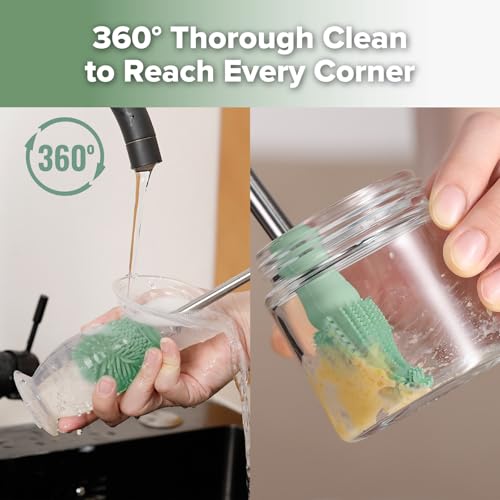 Silicone Cleaning Brush for Baby Bottles & Crevices