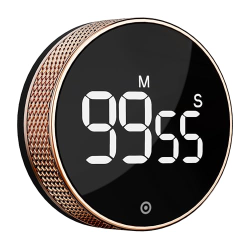 BlueSnail Kitchen Timer with LED Digital Display Smart Efficana for Home Classroom Gym Office