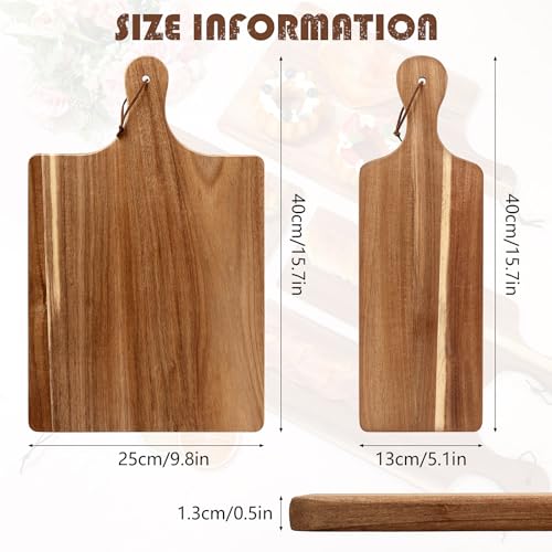 12 Pack Acacia Wood Cutting Board (12 Count)