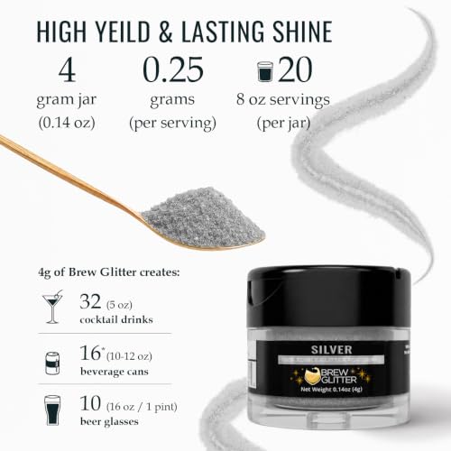 Brew Glitter Edible Glitter for Drinks